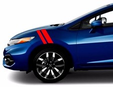 Fender Hash Bar Marks Vinyl Rally Sport Racing Stripes 23 Fits Honda Civic Fender Hash Bar Marks Vinyl Rally Sport Racing Stripes 23 Fits Honda Civic
