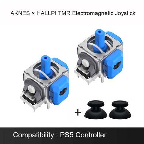 AKNES × HALLPI TMR Electromagnetic Anti-Drift Joystick PS4 Switch Pro PS5 Repair - Imagen 2 de 18