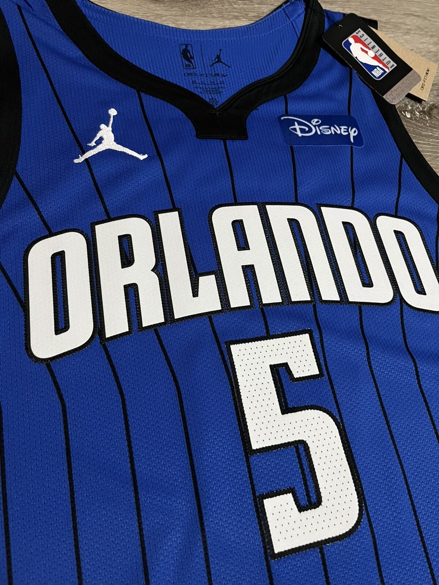 Nike Orlando Magic Statement Jersey Authentic Pinstripe 52 XL Nba