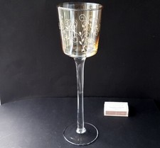 Vetro Ciotola Piede Um 1960 M765