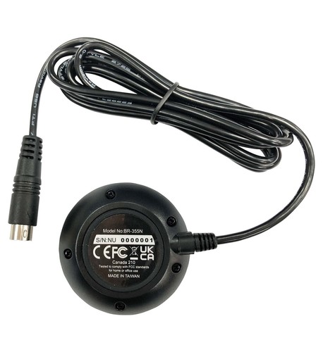 GlobalSat BR-355N Serial GPS Receiver Black - Picture 2 of 8