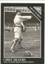 CHIEF MEYERS CONLON COLLECTION BASEBALL CARD #171