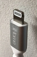 iHome 6' Fabric USB Lightning Cable for iPhone MFi-Certified