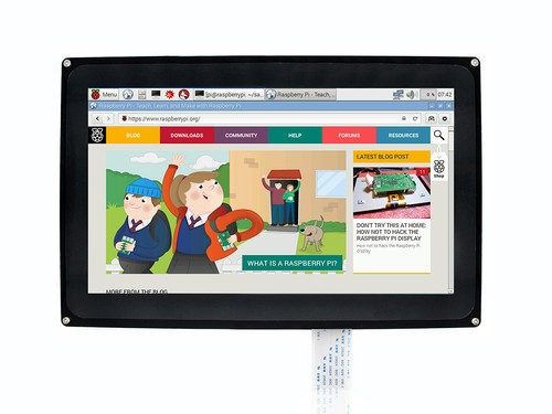 Raspberry Pi 3 10'' touch screen display 10.1inch HDMI LCD H (with case) - Picture 5 of 6