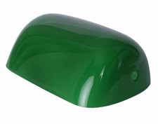 Ersatzschirm grün Glasschirm Bankerslampe Lamp Bankers Tisch-Leuchte Ersatzglas