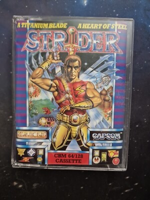 C64 Spiel Strider (Capcom 1989) Tape 