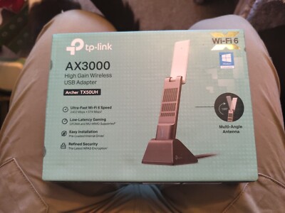 TP-Link Archer AX3000 High Gain Wireless USB Adapter