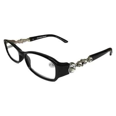 Sight Station - Kathleen - Women's - Black Reading Glasses + Free Matching Case