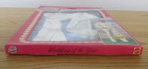 Vintage 1982 Barbie 5744 Wedding Of The Year Ken Groom Suit White - Picture 5 of 6