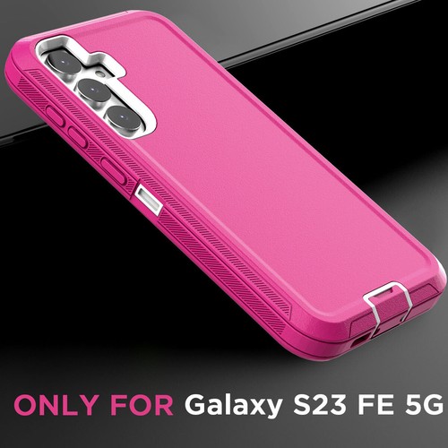 Hybrid Rugged Shockproof Heavy Duty Hard Case Cover For Samsung Galaxy S23 FE 5G - Picture 15 of 19