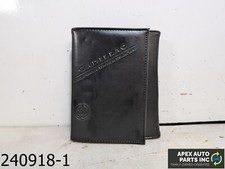 Oem 1995 Cadillac Deville 4.9l Owners Manual With Leather Case