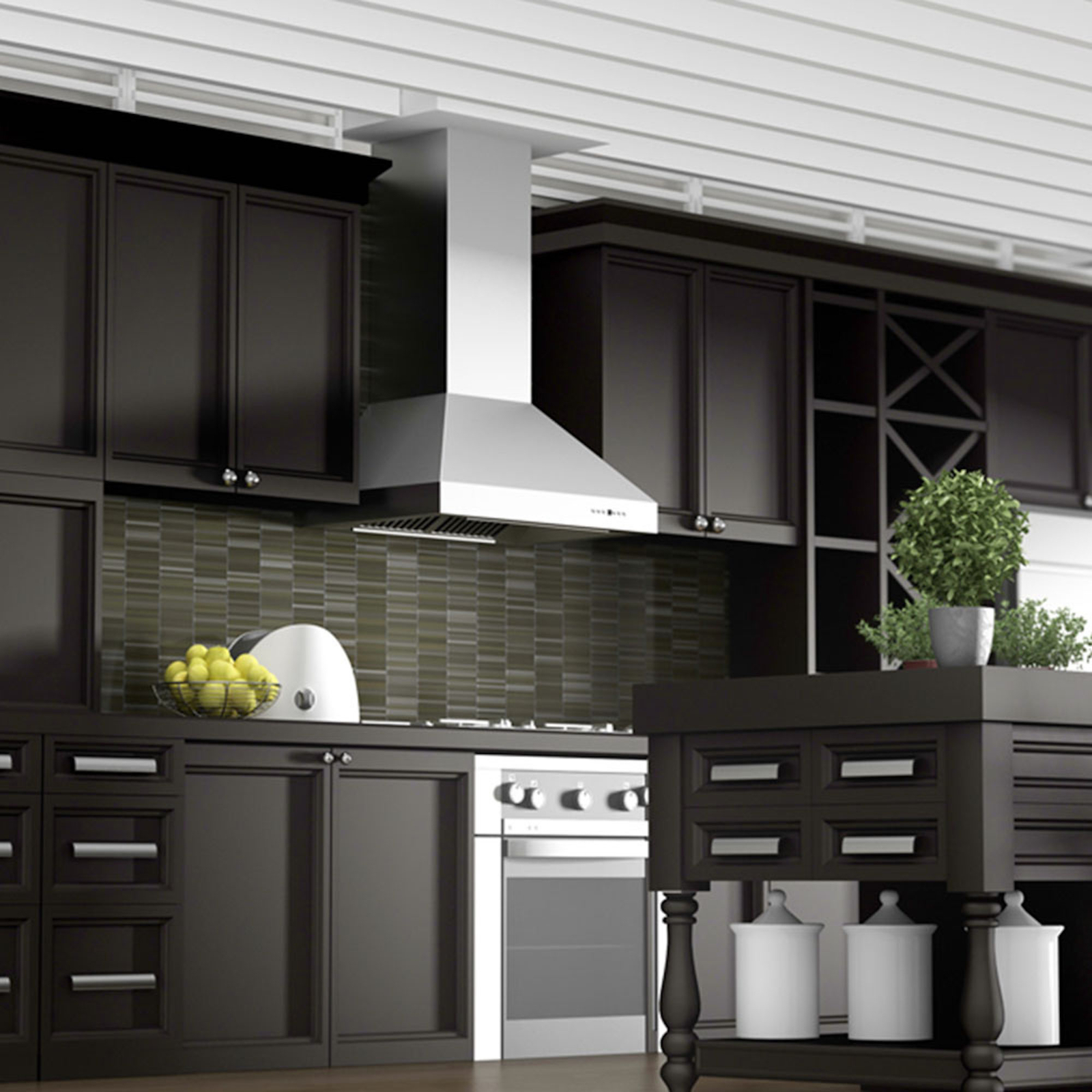 Z LINE 48" PRO BBQ OUTDOOR Wall RANGE HOOD 304 STAINLESS 667-304-48
