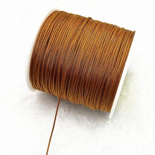 Cavo Perline Nylon - Bracciale 0,4-1,5 mm Corda Filo Colorato Fai Da Te Gioielli - Foto 55 di 62