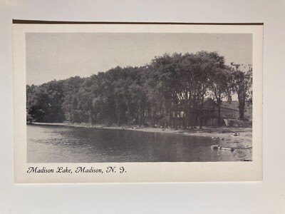 Madison Lake Madison New York Scenic Photo Postcard