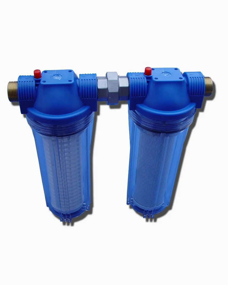 Schwebstoff- Aktivkohlevorfilter hochwertigen Edelstahlverschraubungen - Bild 2 von 4