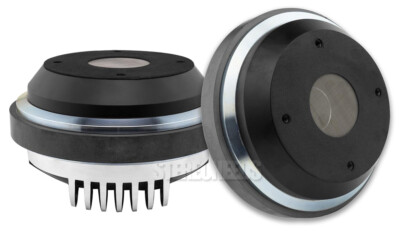 Pair DS18 PRO-D2X 2'' 8-ohm Bolt On Throat Compression Driver 3'' Titanium VC 2000