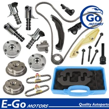 Timing Chain Kit Tool Cam Sprocket Valve For Ford Police Interceptor Utility 3.7