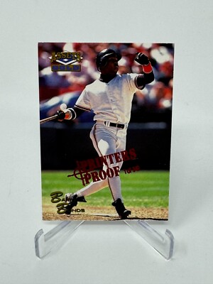 1995 Classic Barry Bonds Assets Gold Red Foil Artists Proof /349  Card #12 EX+