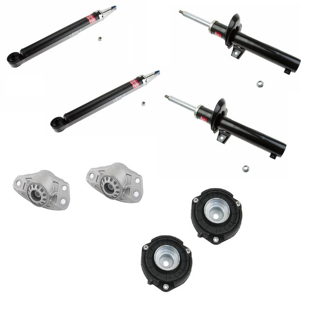 Front & Rear Suspension KIT Shocks Struts w/ Mounts Kyb For VW Tiguan