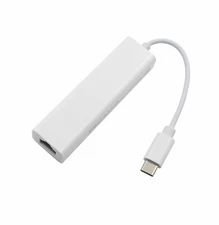 USB 3.1 Type C with 3 USB HUB to RJ45 Ethernet LAN Network Adapter For MacBook