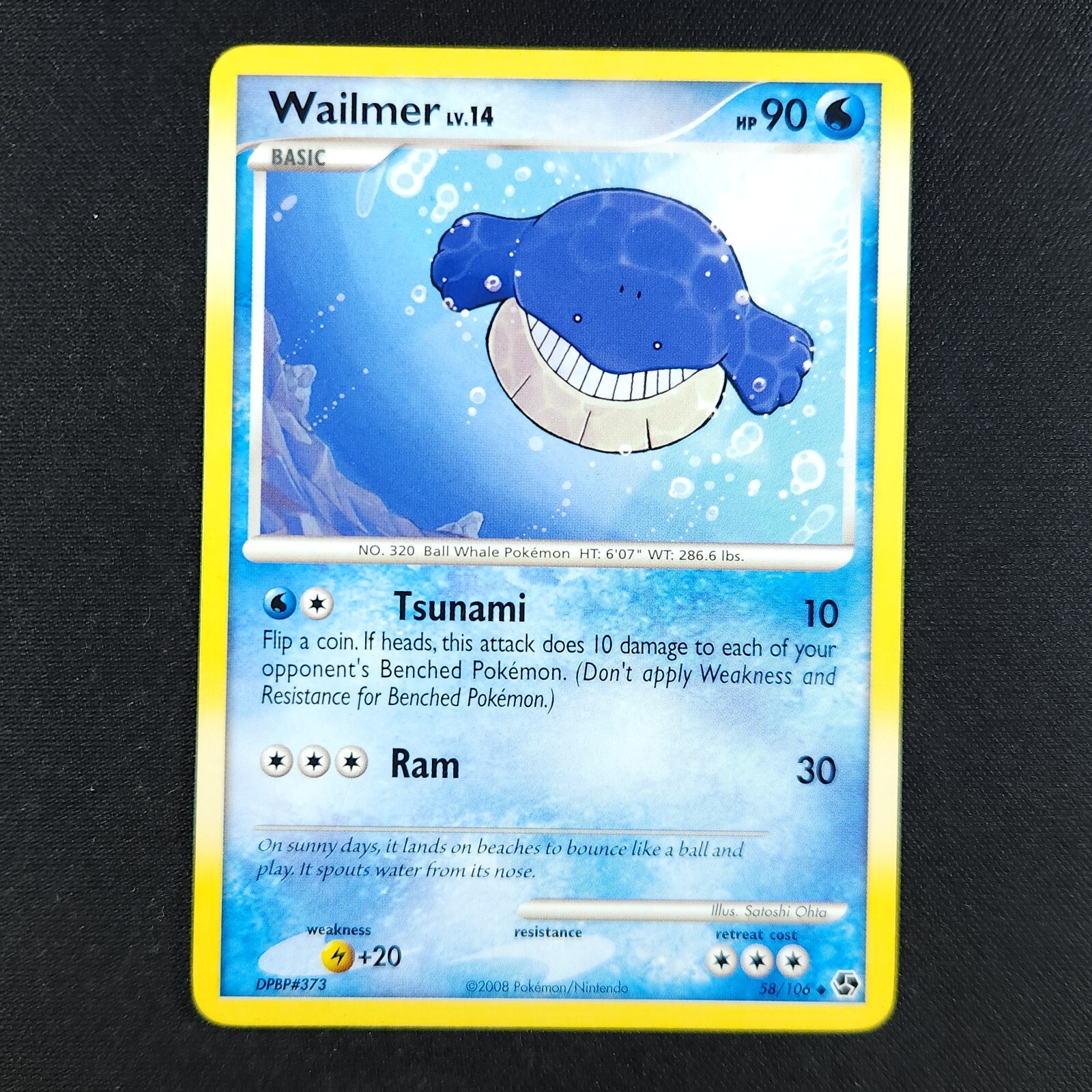 Wailmer 58/106 - Great Encounters - Pokémon Card