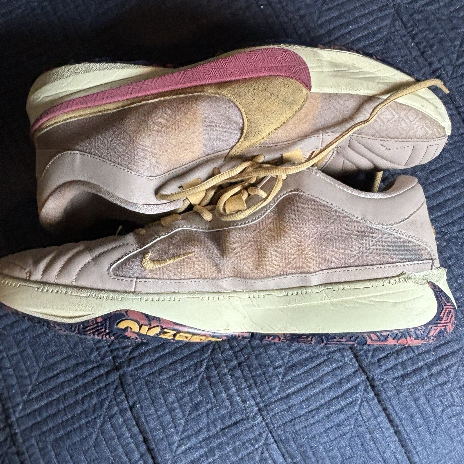 Nike Zoom Freak 5 Mens Sz 14 Basketball Shoes DX4985-200 Fossil Stone V thumbnail 6