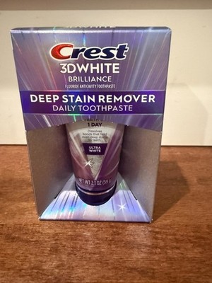 crest 3d white brilliance toothpaste new