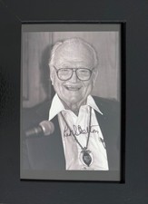 Red Skelton, Multi-Talented Entertainer, Framed 15x10cm Hand Signed Photo & COA