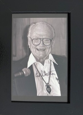 Red Skelton, Multitalent Entertainer, gerahmt 15x10cm handsigniertes Foto & COA