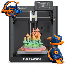 3D-Drucker Adventurer 5M 600mm/s Auto-Kalibrierung 220x220x220mm Modellbau