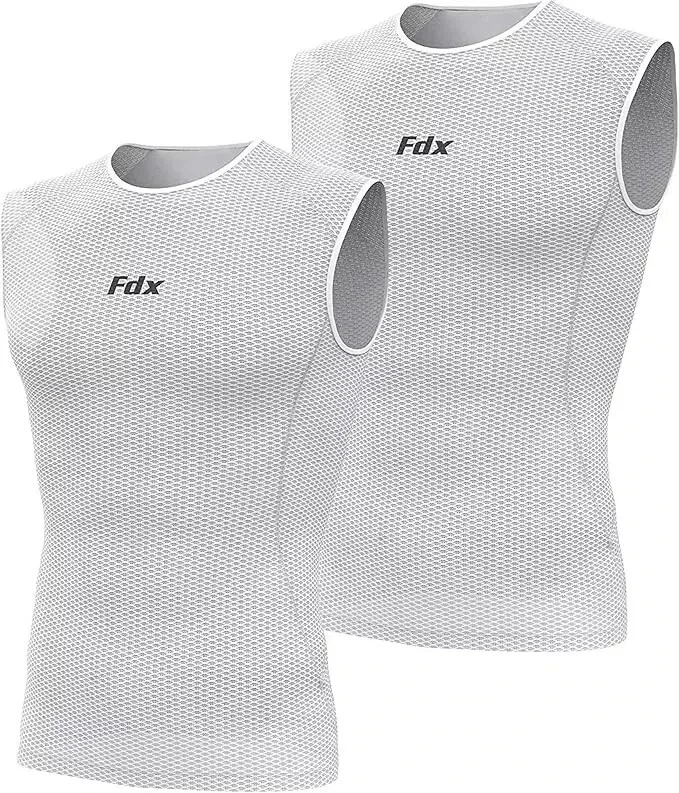 2 Lightweight Mesh Sleeveless Base Layer for Cycling, Running, Gym & Sports uk
Opens in a new window