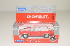 A38 1:43 WELLY NEX CHEVROLET CAMARO Z28 CABRIOLET RED MINT BOXED