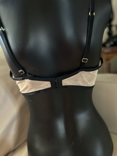 Victoria's Secret Bügel-BH vollflächig Netz/Spitze ungefüttert 36D - Bild 2 von 9