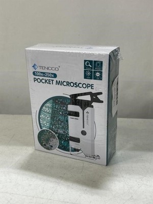 NEW SEALED Tencco Pocket Microscope 100x-250x