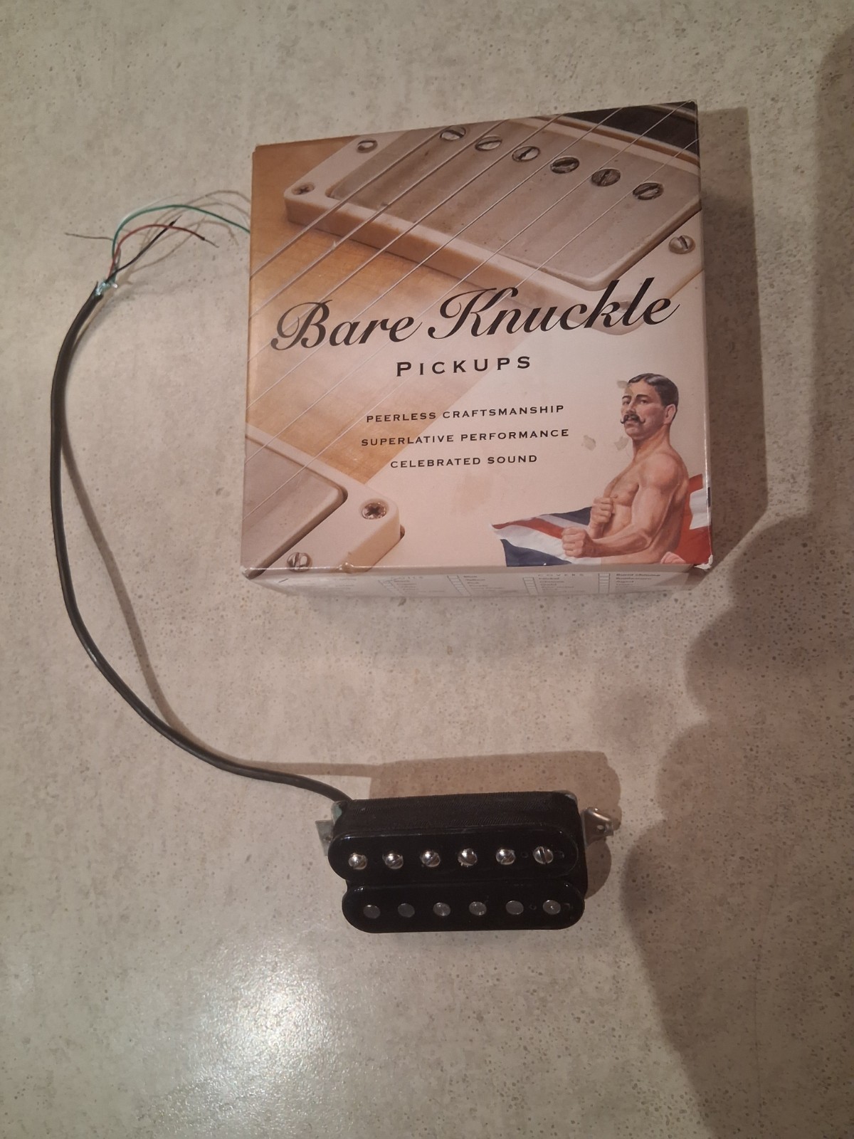Bare Knuckle Black Dog Bridge - Black 50mm