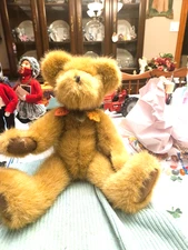 Adorable Boyds Bear  Collection "Autumn Goldenharvest" Bear 12"