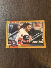 2026 Topps Series 1 Celebration - Astros Jeremy Pena Dugout Peeks Gold /50 Rare