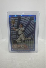 2023 Topps Chrome - Mike Yastrzemski #111 Blue Sonar Refractor /125