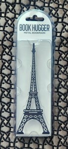 Book Hugger Eiffel Tower Metal Bookmark, New