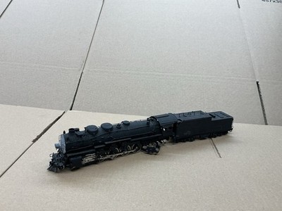 UNITED SCALE MODELS MESSING HO SCALE DAMPFLOKOMOTIVE 2-10-2 UNBESCHRIFTET FUNKTIONIERT!