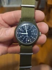 Vintage Timex Camper Manual Wind Watch 1980s Lightweight Military Style