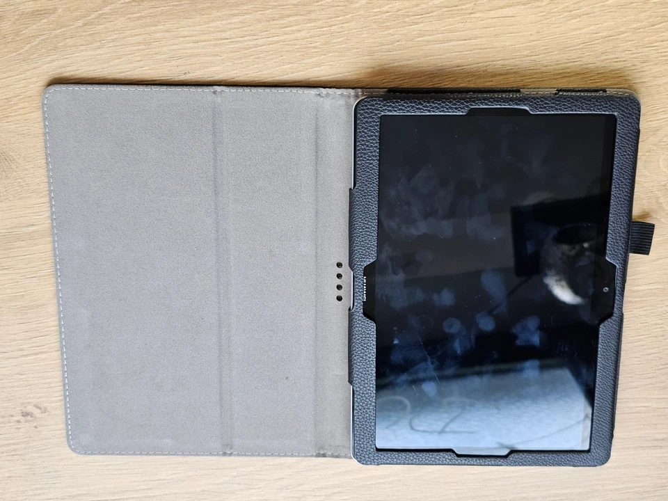 Huawei MediaPad T3 10 AGS-L09 16GB WiFi + LTE - 10" Tablet - Grau mit Hülle - Bild 3 von 4