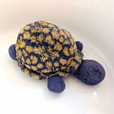 Jellycat Tootle Tortoise Blue Yellow  Turtle  11"  Rare Retired Soft Toy Collect