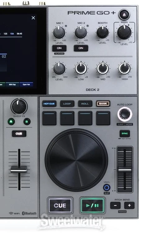 Denon DJ Prime GO+ Portable 2-deck Standalone DJ System - Image 3 of 4
