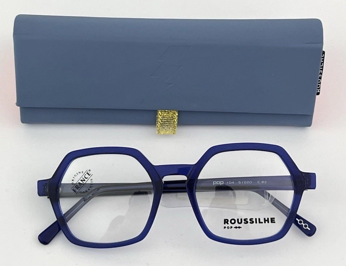 Lunette Roussilhe homme Pop 104 pour un style affirmé au bureau