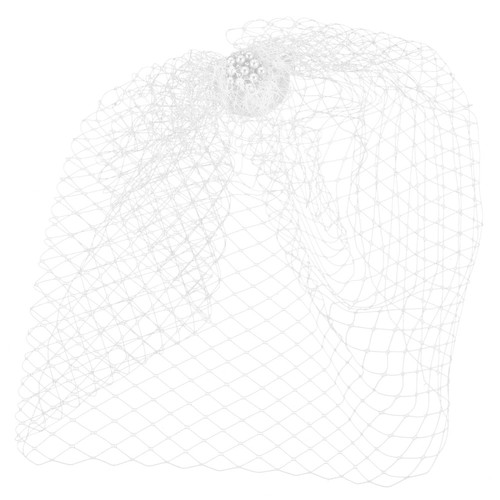 Mesh Hair Accessories Bridal Accessory Bride Banquet Wedding Veil for - Imagen 5 de 12