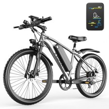 Electric Bike Adults 1000W Peak Motor 40 Miles 25MPH Commuter E-Bike 13Ah Batter