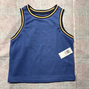 Old Navy, Little Boys Blue Tank Top 1824 Month Breathable Material Activewear