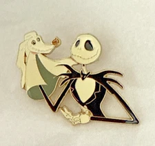 Disney Nightmare Before XMAS Jack Skellington Zero Puppet Pals Pin 77859 LE 250