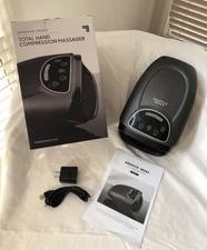 SHARPER IMAGE Hand Massager-Heat Compression Therapy Cordless